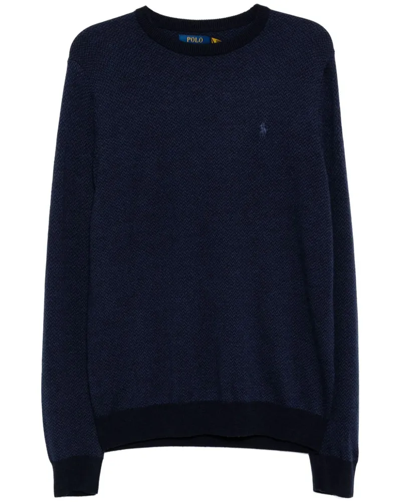 Ralph Lauren Pullover mit Jacquard - Blau Blau