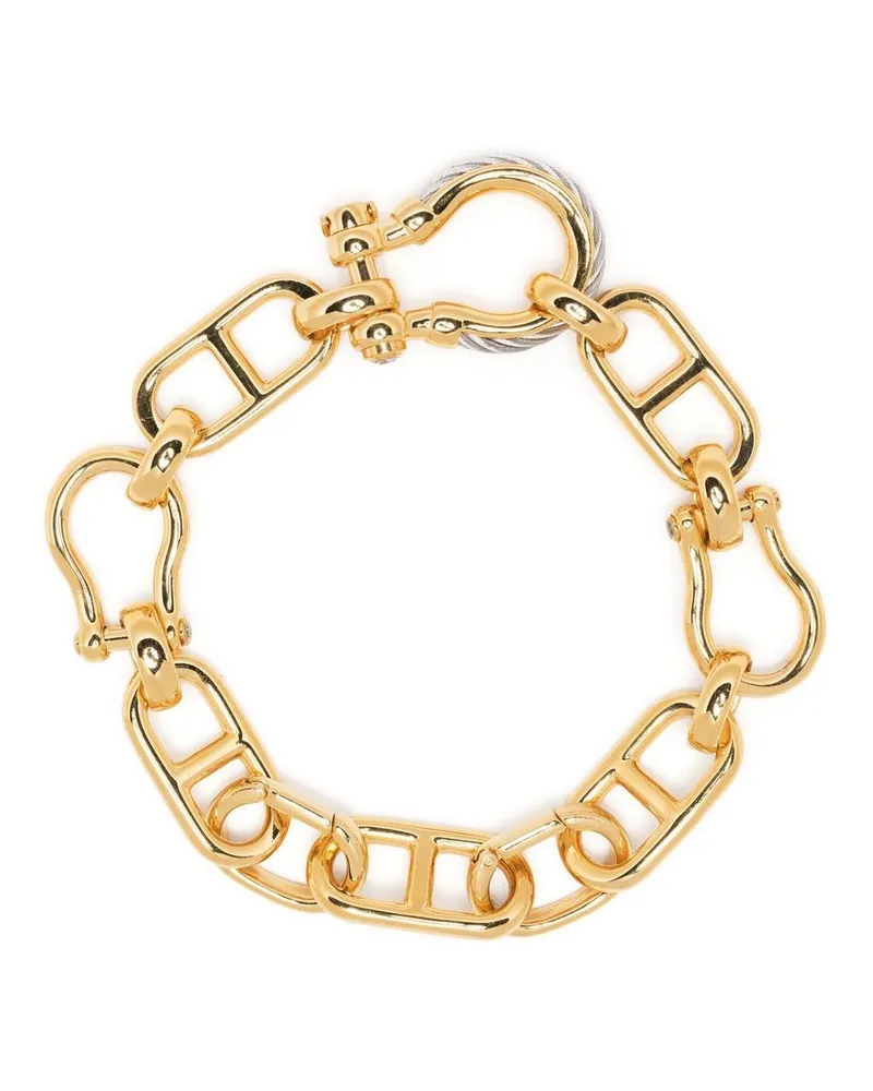 CHARRIOL Großes Panzerkettenarmband - Gold Gold
