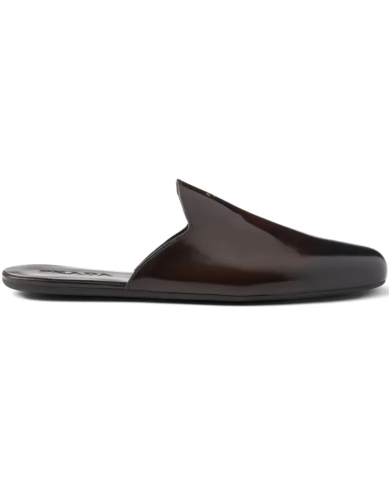 Prada Klassische Mules - Braun Braun