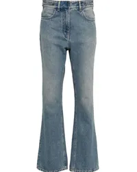 Givenchy Straight-Leg-Jeans mit 4G-Motiv Blau