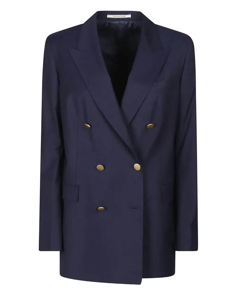 Tagliatore double-breasted blazer - Blau Blau