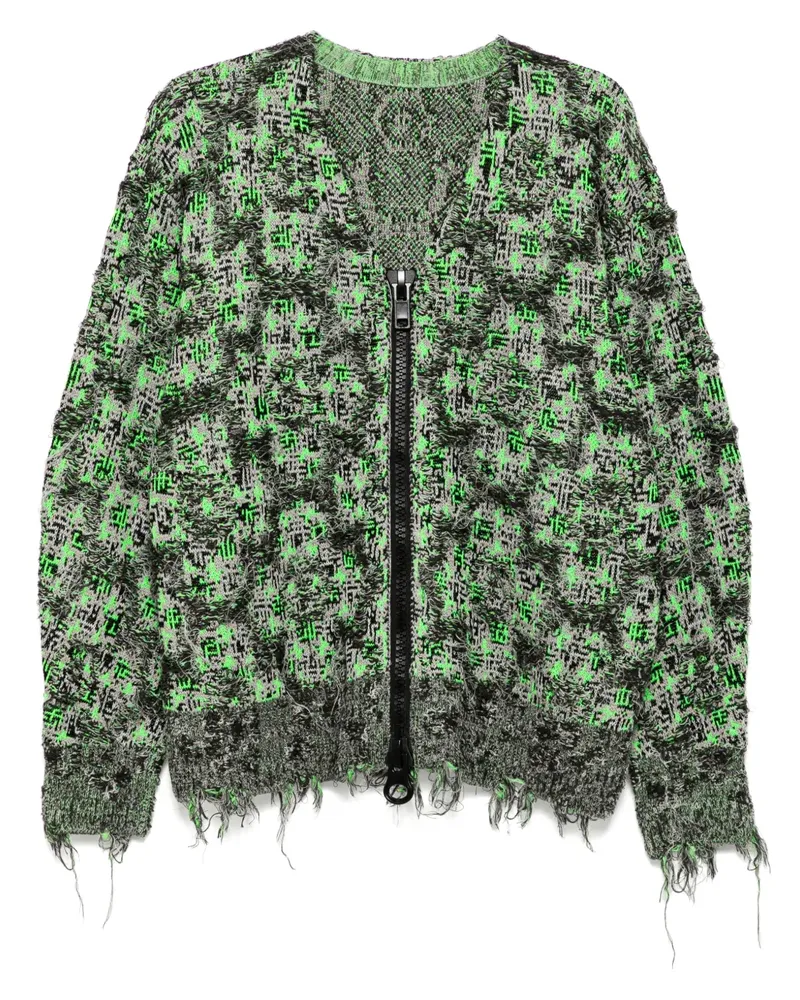 JNBY Cardigan mit Print - Grau Grau