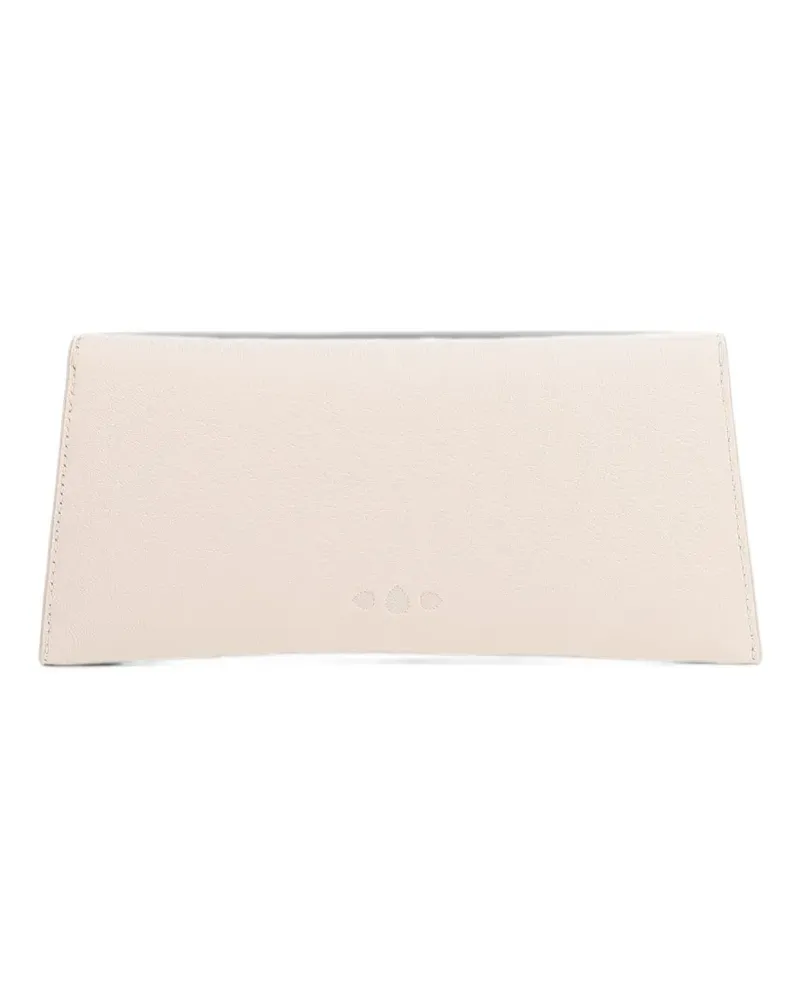 Tyler Ellis 28 Lee Lineage Clutch aus Leder - Nude Nude