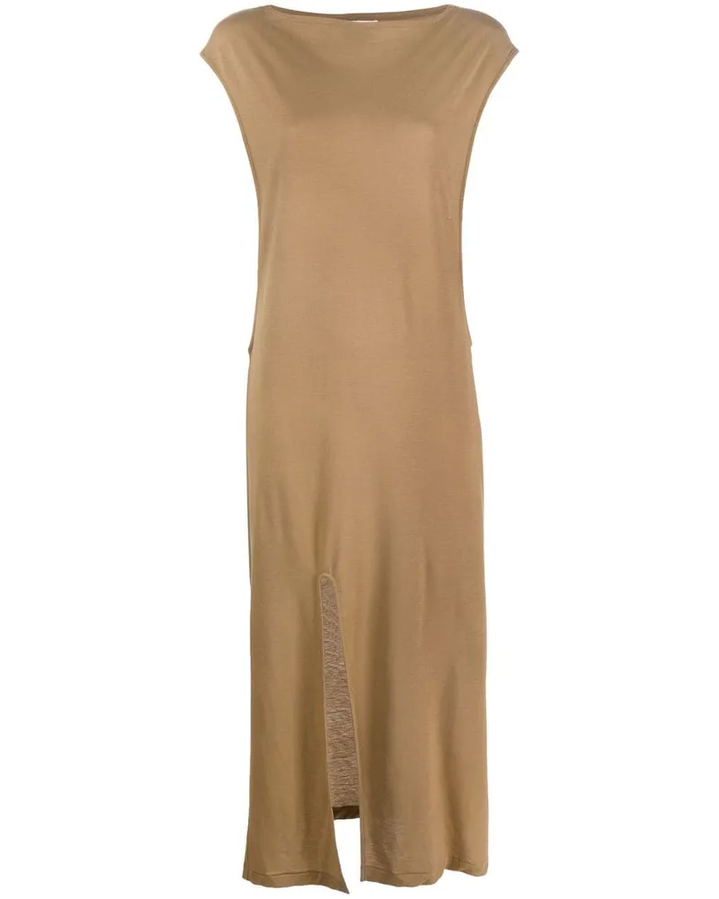 AURALEE Kleid mit Cut-Outs - Nude Nude