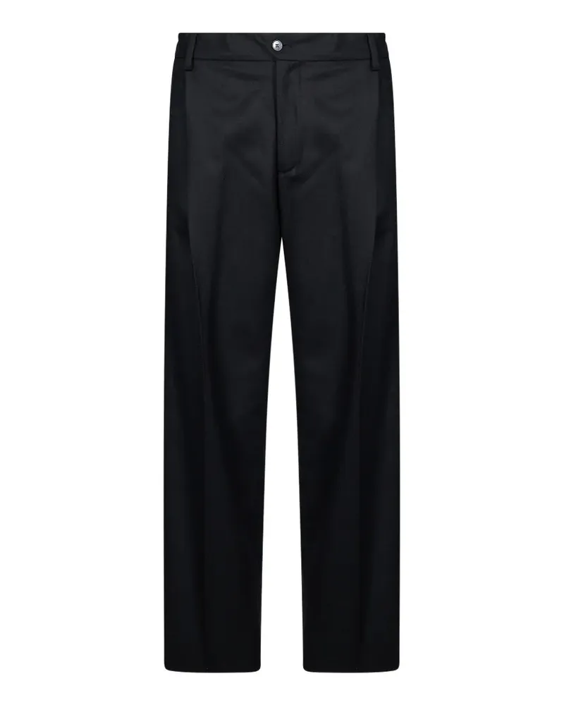 Briglia 1949 pressed-crease trousers - Schwarz Schwarz