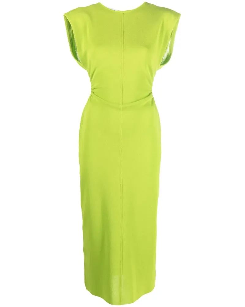 Philosophy Di Lorenzo Serafini Midikleid mit Cut-Outs - Grün Grün