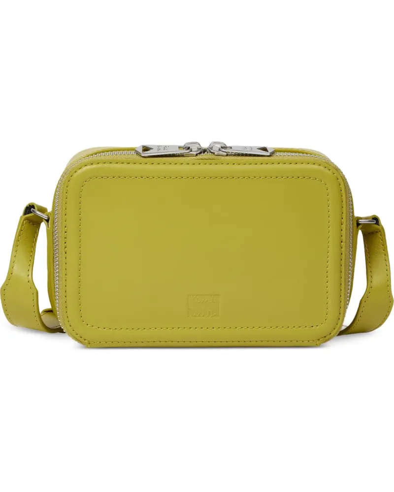 Paul Smith embossed leather shoulder bag - Grün Grün