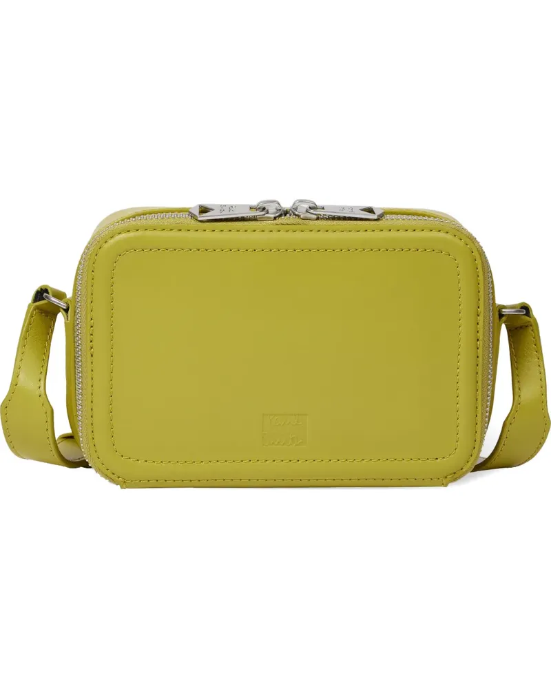 Paul Smith embossed leather shoulder bag - Grün Grün