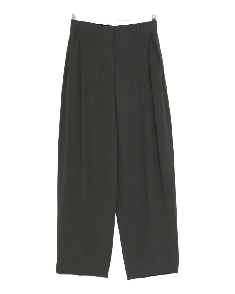 Totême Weite High-Waist-Hose - Schwarz Schwarz
