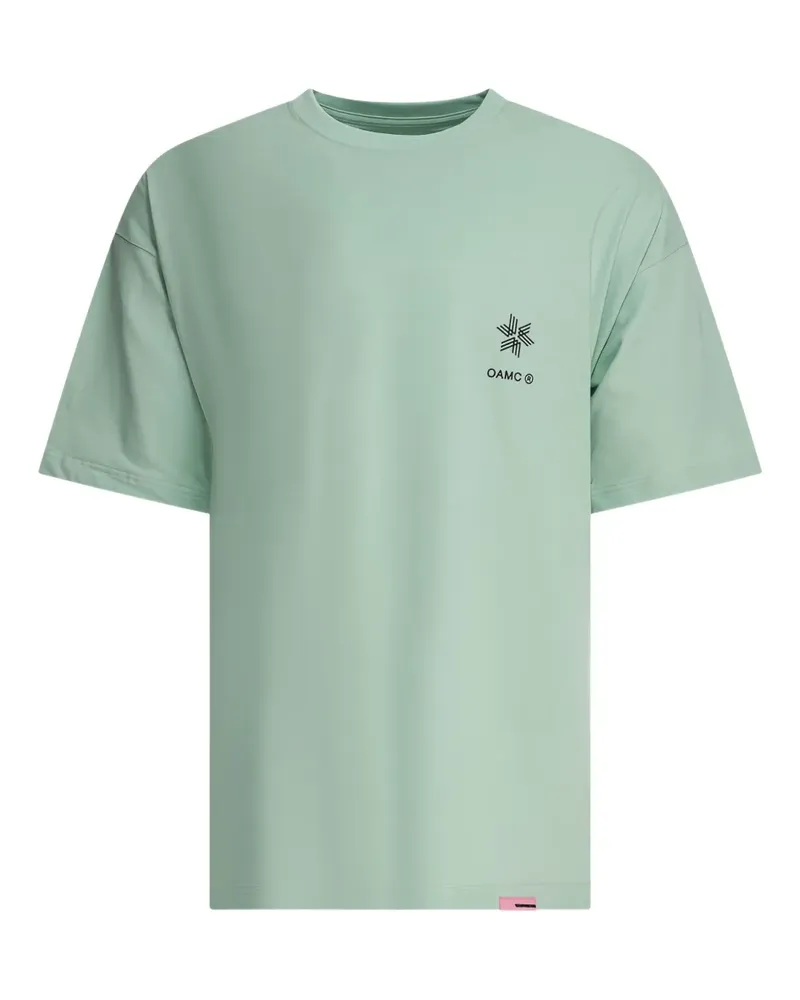 Goldwin OAMC T-Shirt mit Logo-Print - Grün Grün