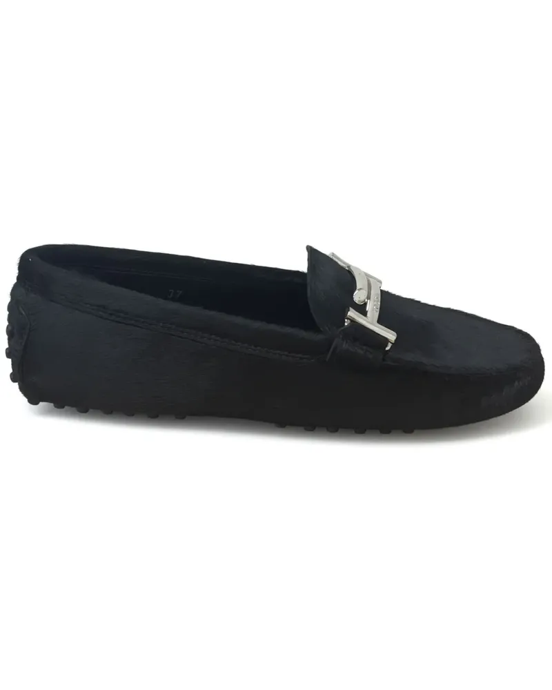 TOD'S metal-detail loafers - Schwarz Schwarz