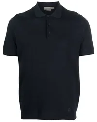 Corneliani Klassisches Poloshirt Blau