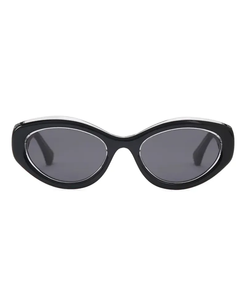 Kurt Geiger oval-frame sunglasses - Grau Grau