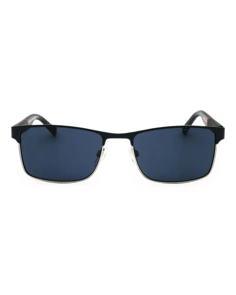 Tommy Hilfiger Sonnenbrille mit eckigem Gestell - Blau Blau