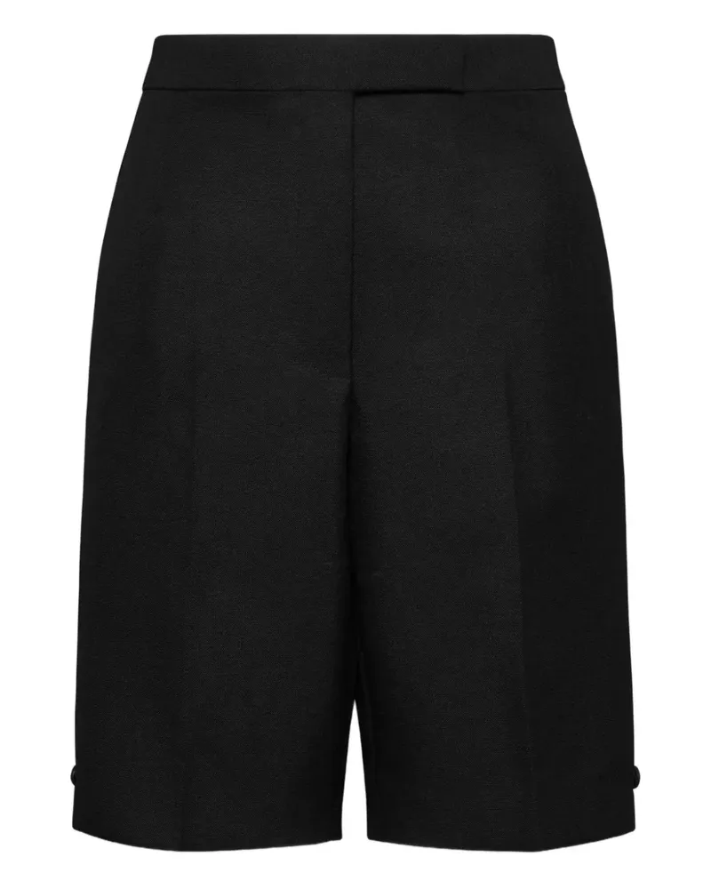 Thom Browne button bermuda shorts - Schwarz Schwarz
