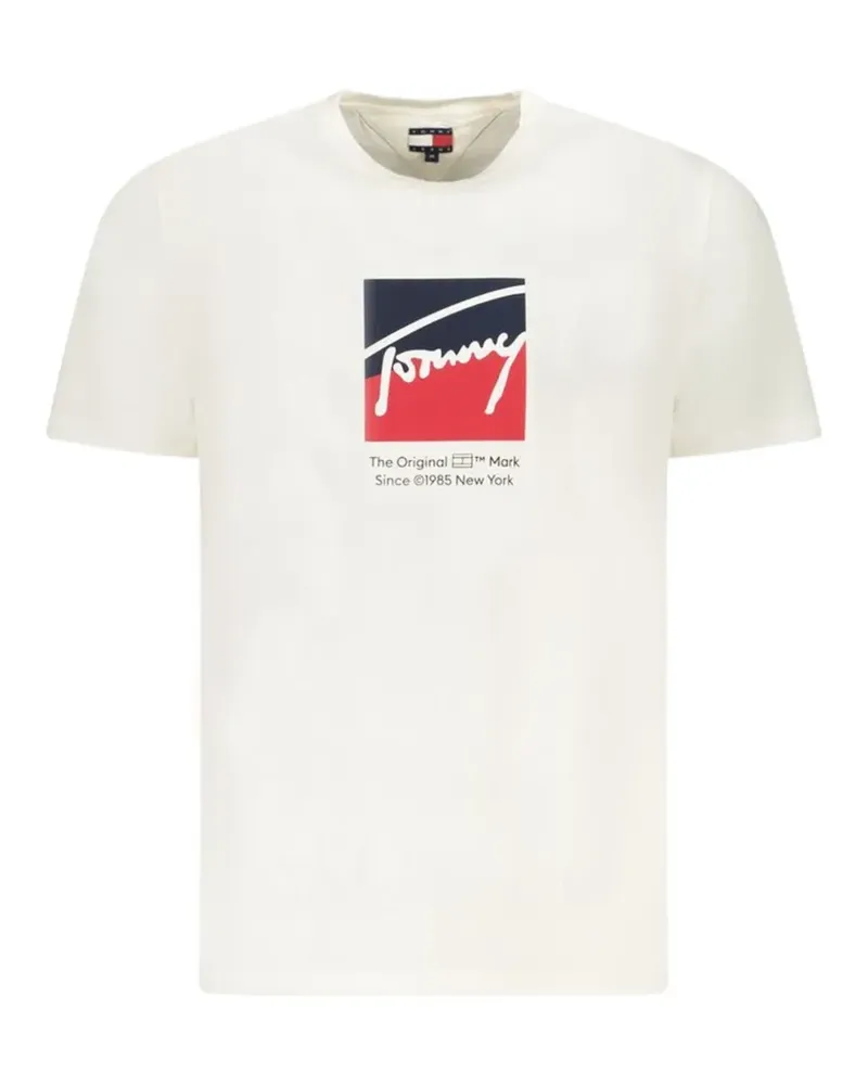 Tommy Hilfiger T-Shirt mit Logo-Print - Nude Nude