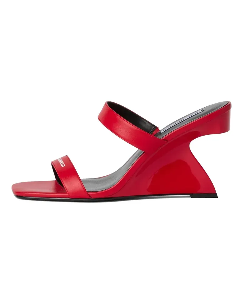 Karl Lagerfeld Waverely Pantoletten mit doppeltem Riemen - Rot Rot