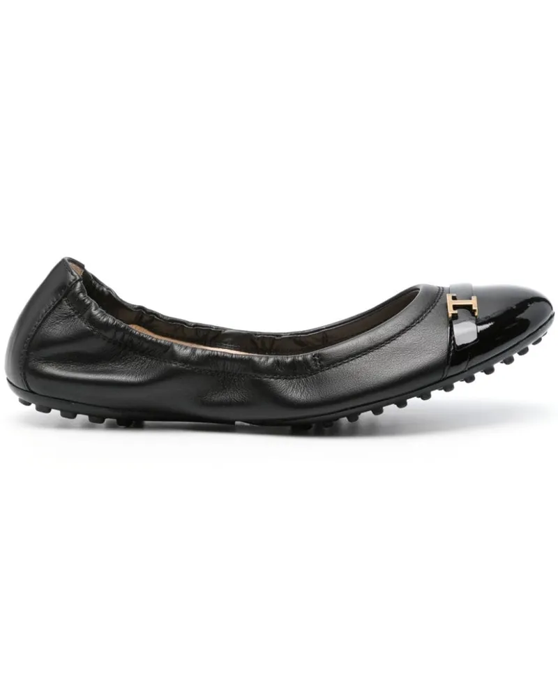 TOD'S Gommino Ballerinas Schwarz