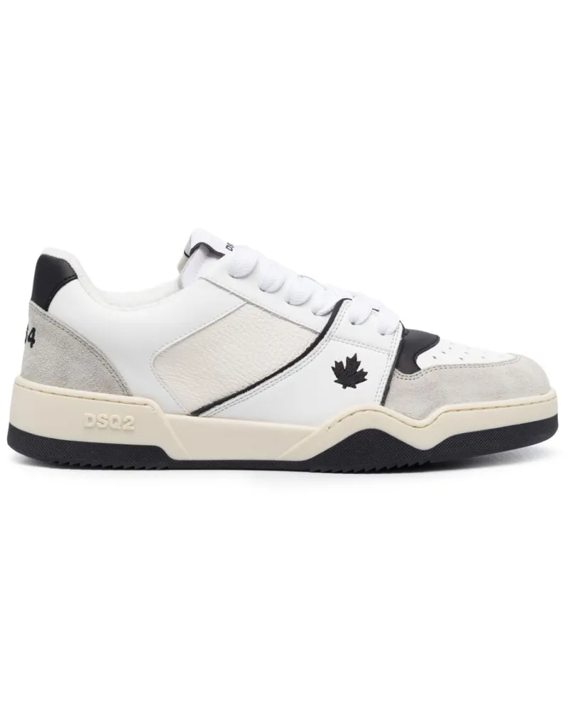 Dsquared2 Spiker Sneakers - Weiß Weiß