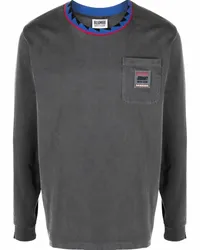 Billionaire Boys Club Sweatshirt mit Kontrastkragen Schwarz