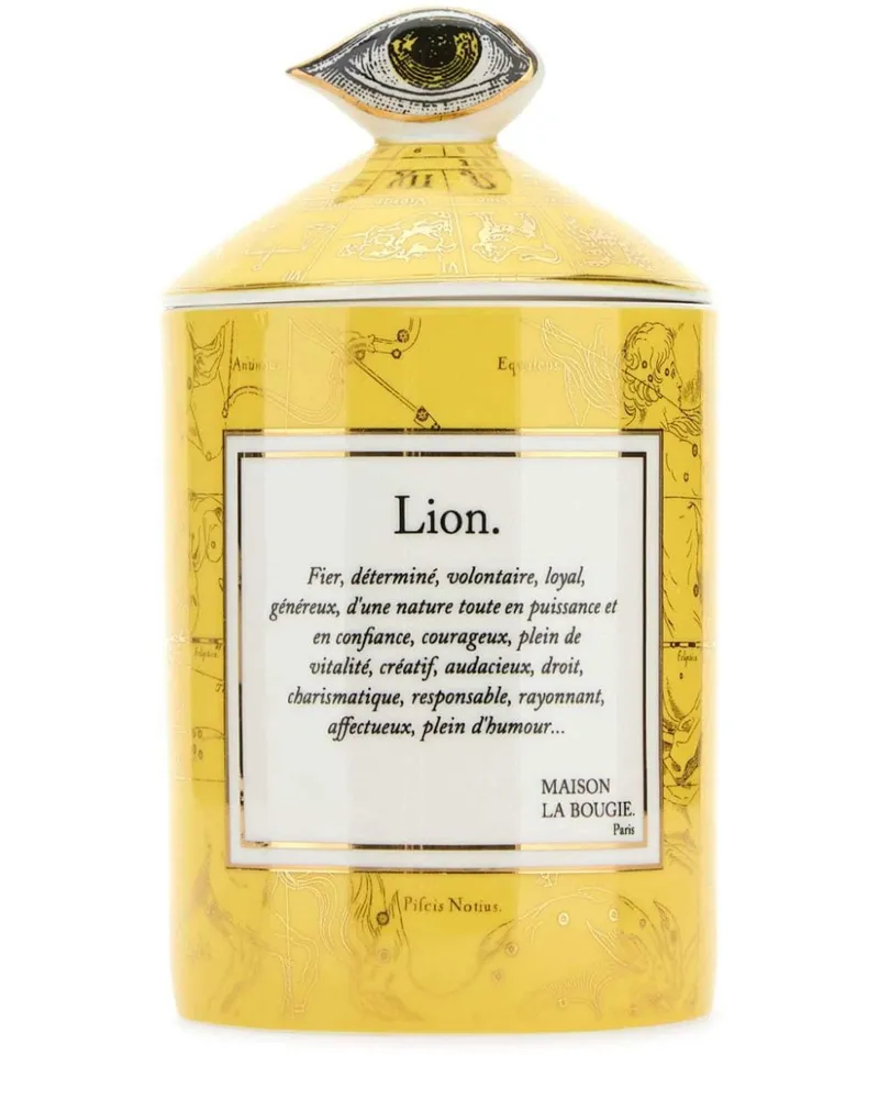 MAISON LA BOUGIE Lion Duftkerze - Gelb Gelb