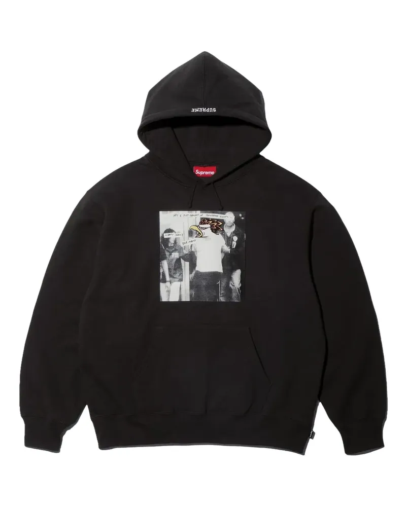Supreme Being ANTIHERO® Hoodie - Schwarz Schwarz