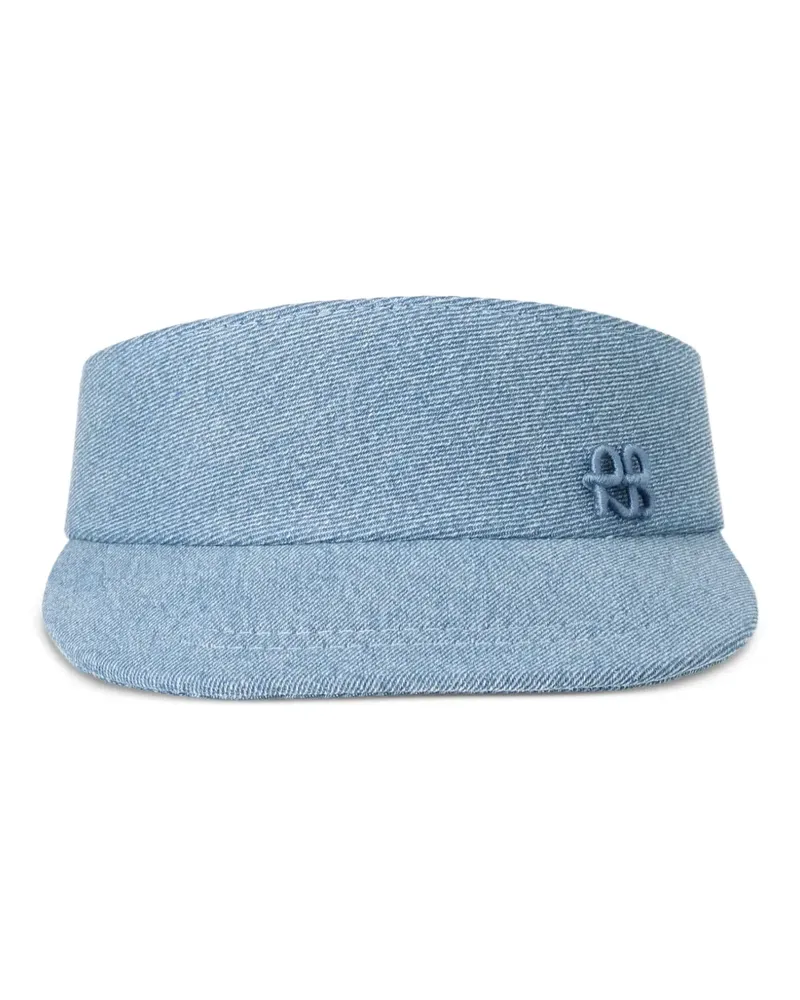 RUSLAN BAGINSKIY logo-embroidered visor - Blau Blau