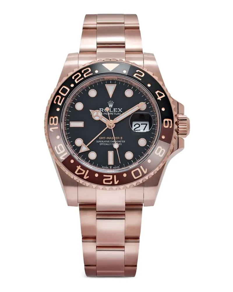 Rolex 2025 ungetragene GMT-Master II Root Beer Armbanduhr 40mm - Schwarz Schwarz