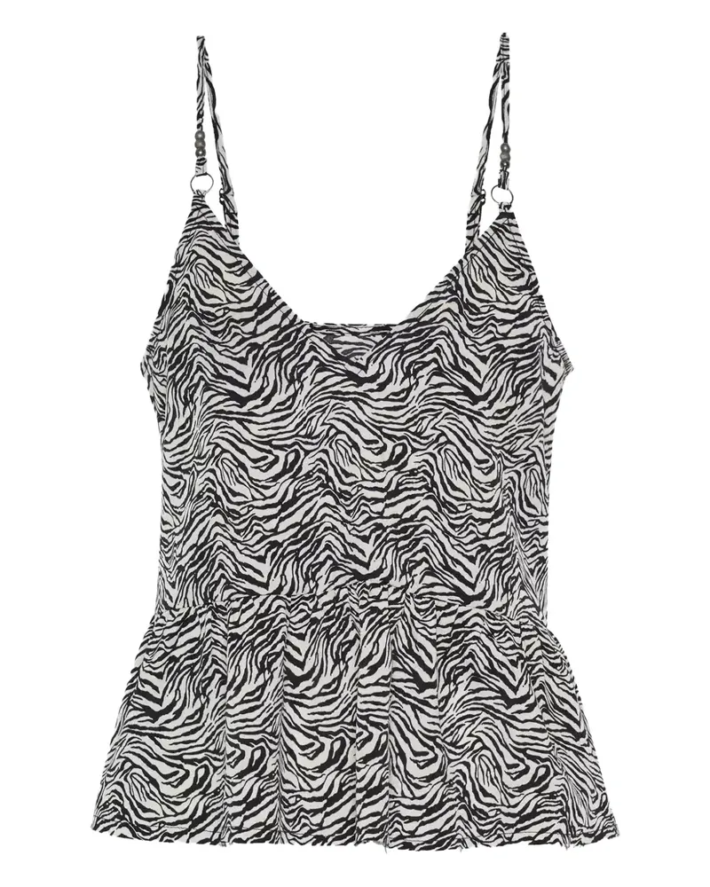 One Teaspoon Interference Runaway blouse - Weiß Weiß