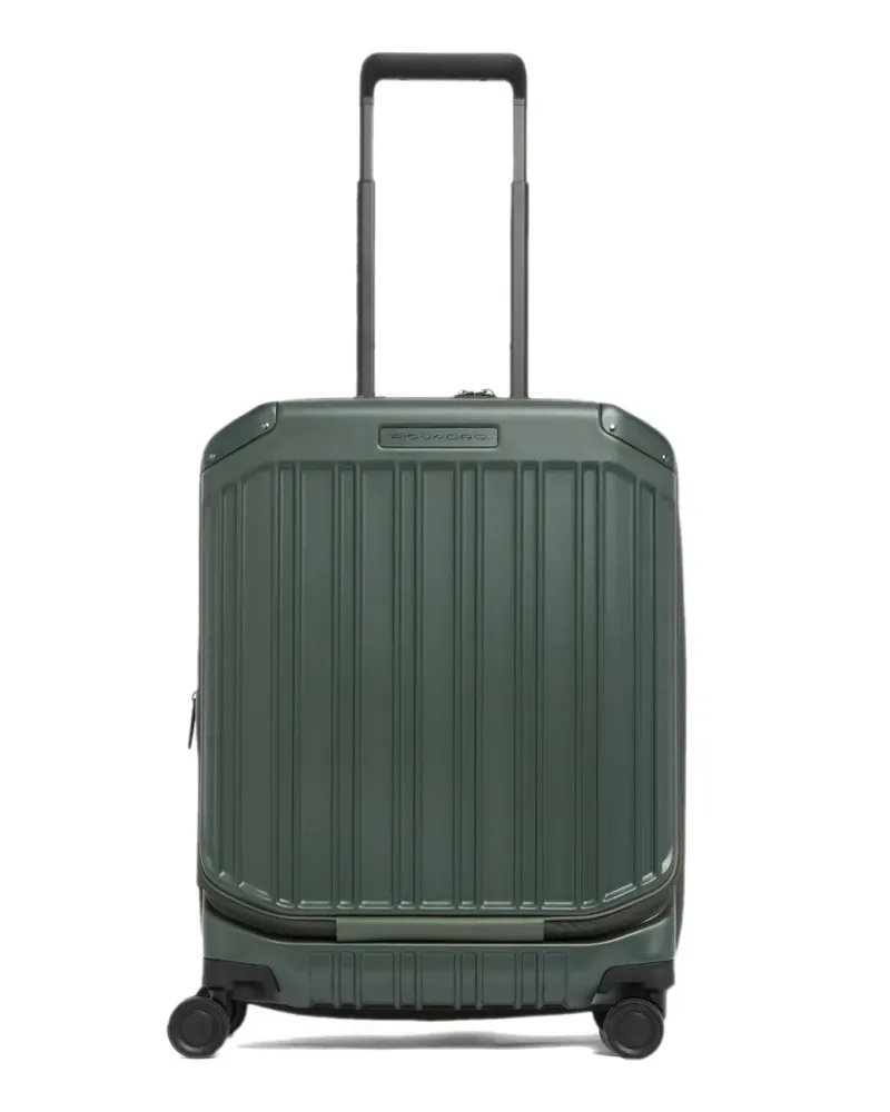 Piquadro dual-opening cabin luggage - Grün Grün