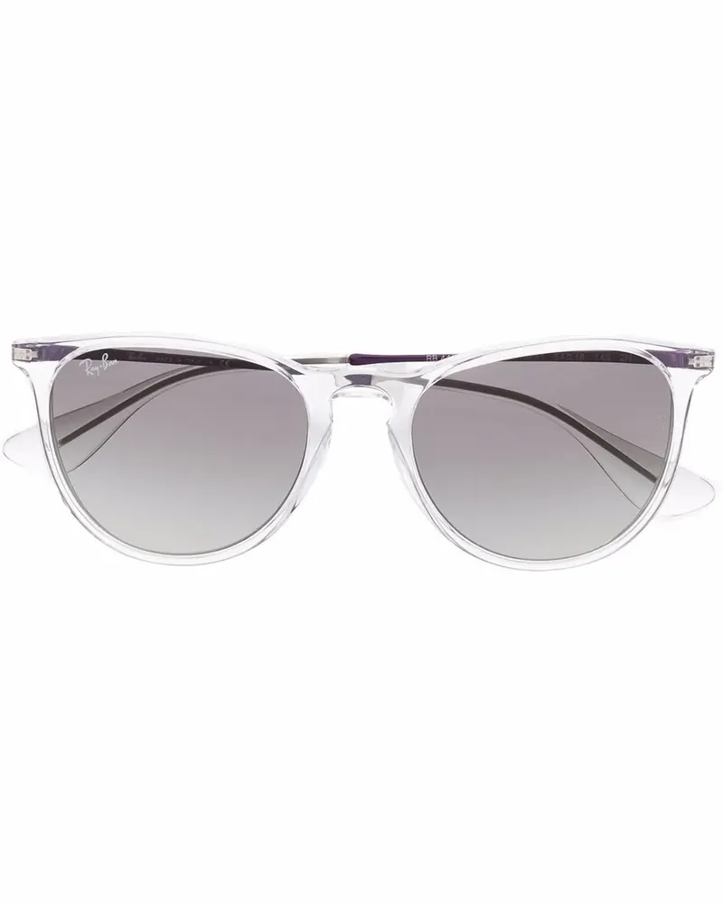Ray Ban Sonnenbrille mit eckigem Gestell - Grau Grau