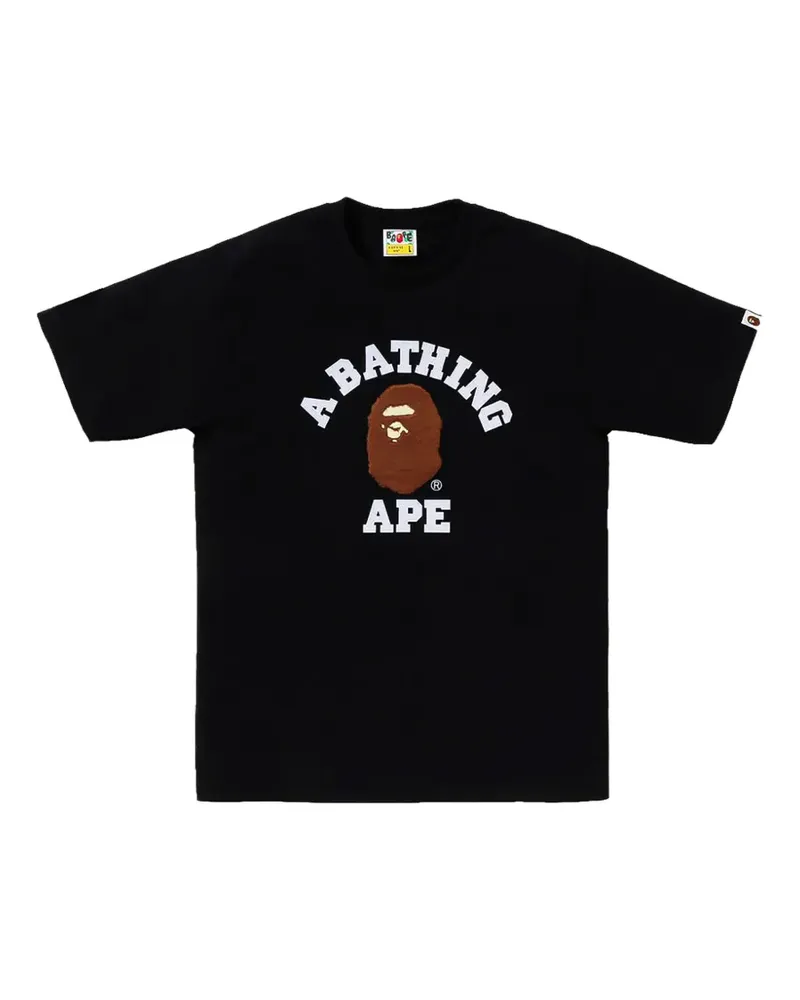 BAPE BOA College T-Shirt - Schwarz Schwarz