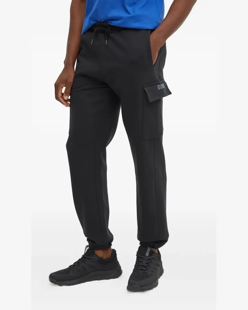 Guess Jogginghose mit aufgesetzten Taschen - Schwarz Schwarz