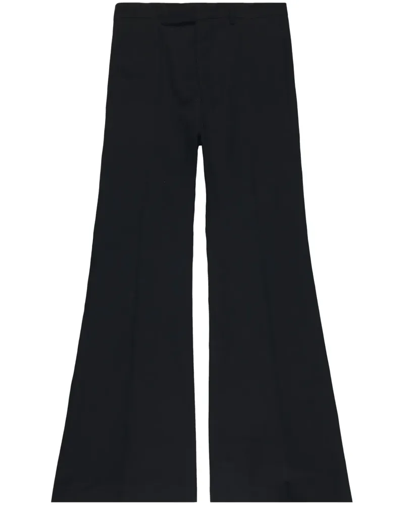 Rick Owens Astaires Wide-Leg-Hose - Schwarz Schwarz