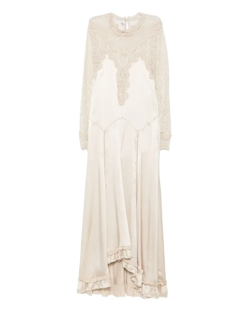 Isabel Marant Dolores Kleid mit Rüschen - Nude Nude