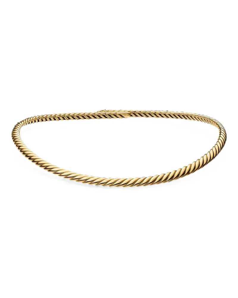 David Yurman Sculpted Cable Flex Halskette - Gold Gold