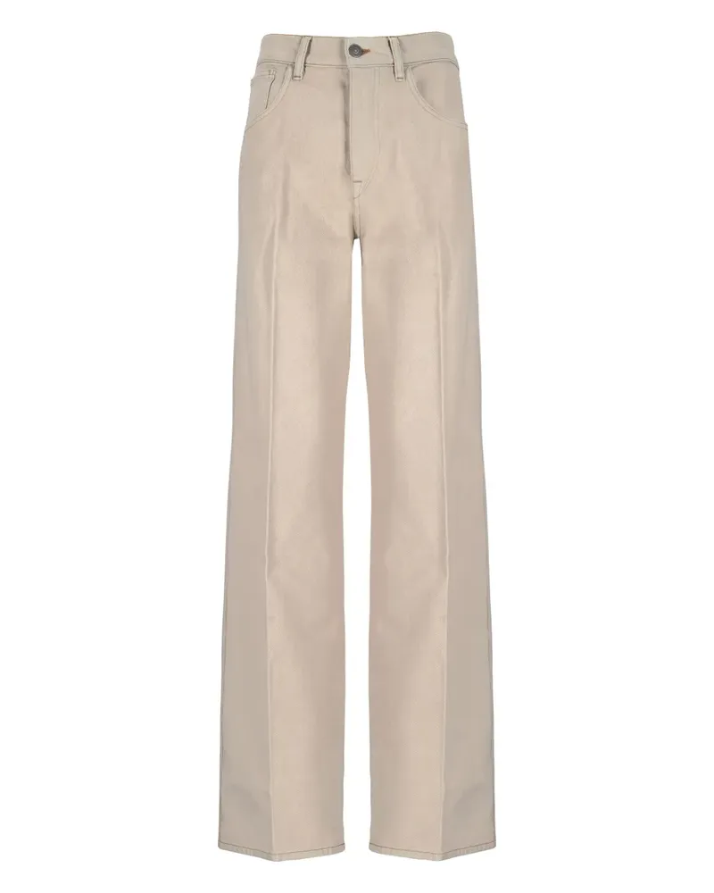 Laneus Jeans mit geradem Bein - Nude Nude