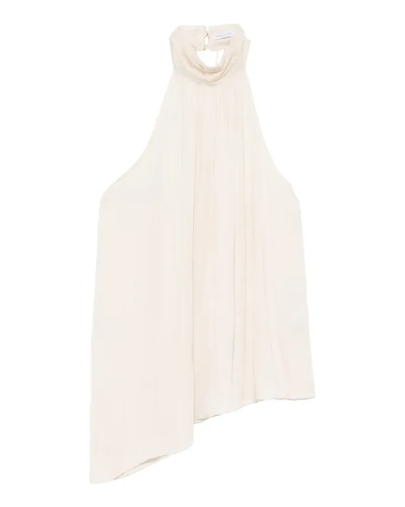 Patrizia Pepe Top mit Neckholder - Nude Nude