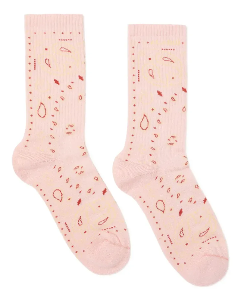 Alanui Bandana Socken - Rosa Rosa