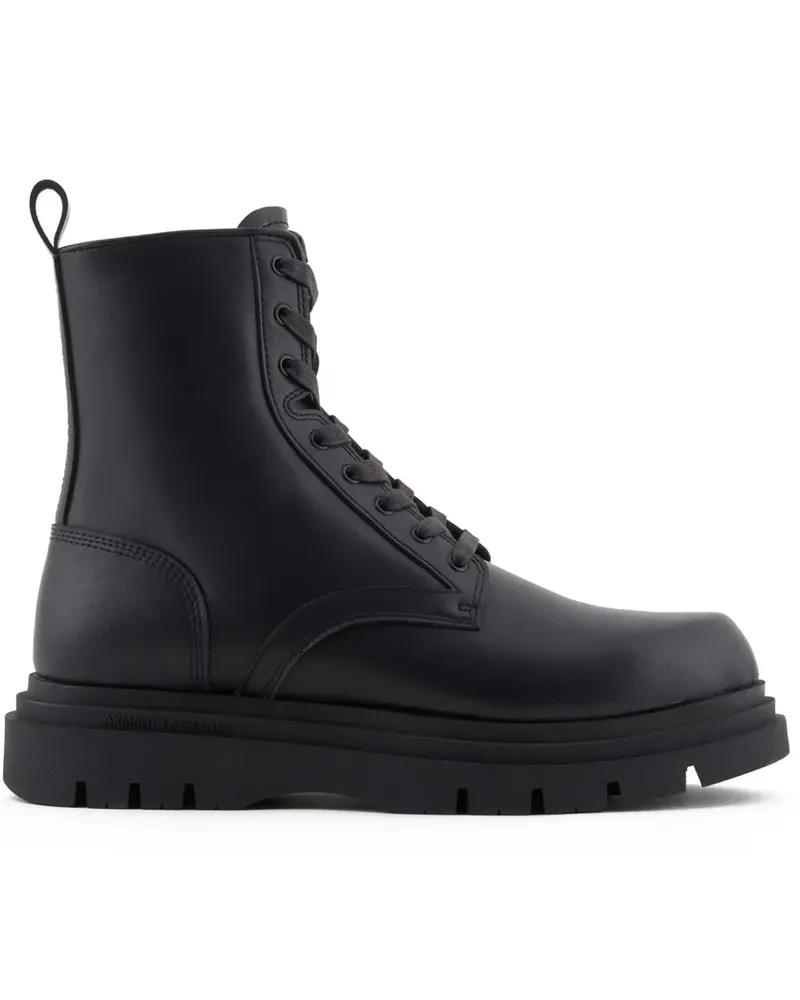 Armani Exchange Klassische Stiefel - Schwarz Schwarz