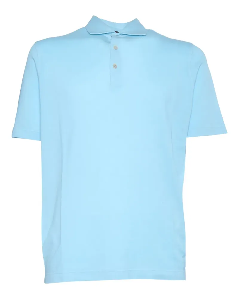 Filippo de Laurentiis Klassisches Poloshirt - Blau Blau