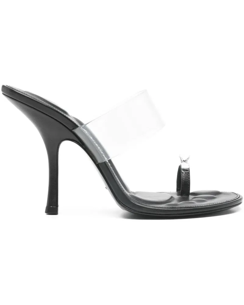 Alexander Wang Bianca clear band heeled pumps - Weiß Weiß
