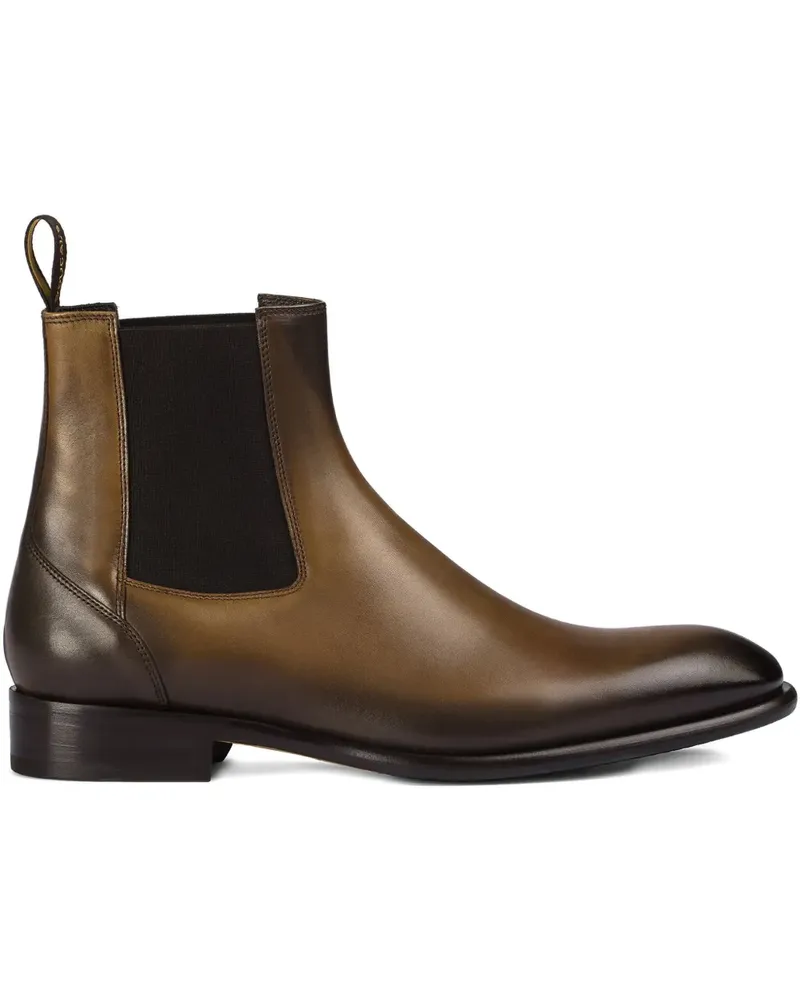 Doucal´s Chelsea-Boots aus Leder - Braun Braun