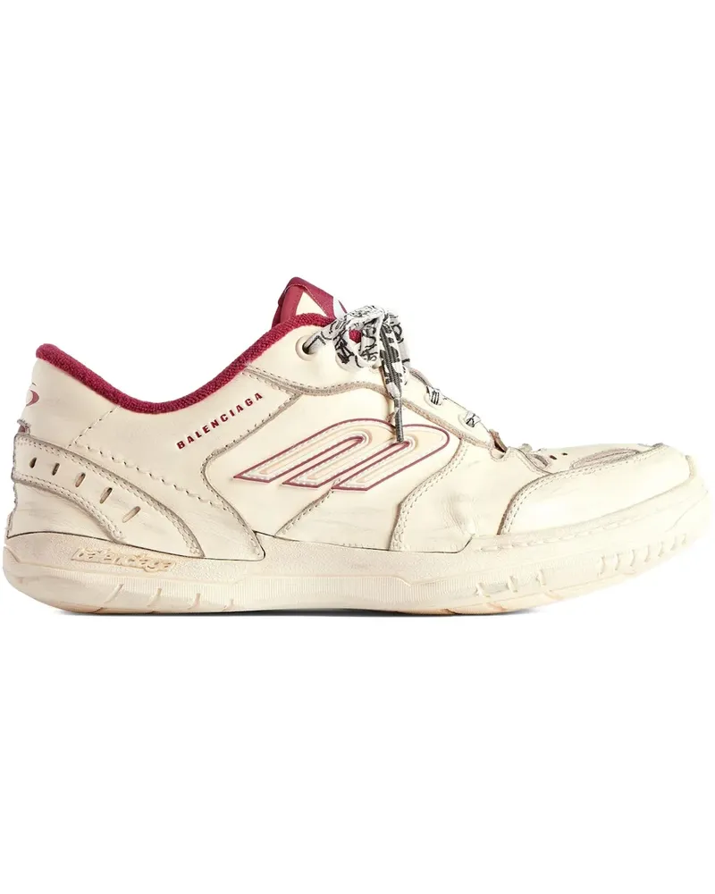 Balenciaga Hamptons Sneakers mit Schnürung - Nude Nude
