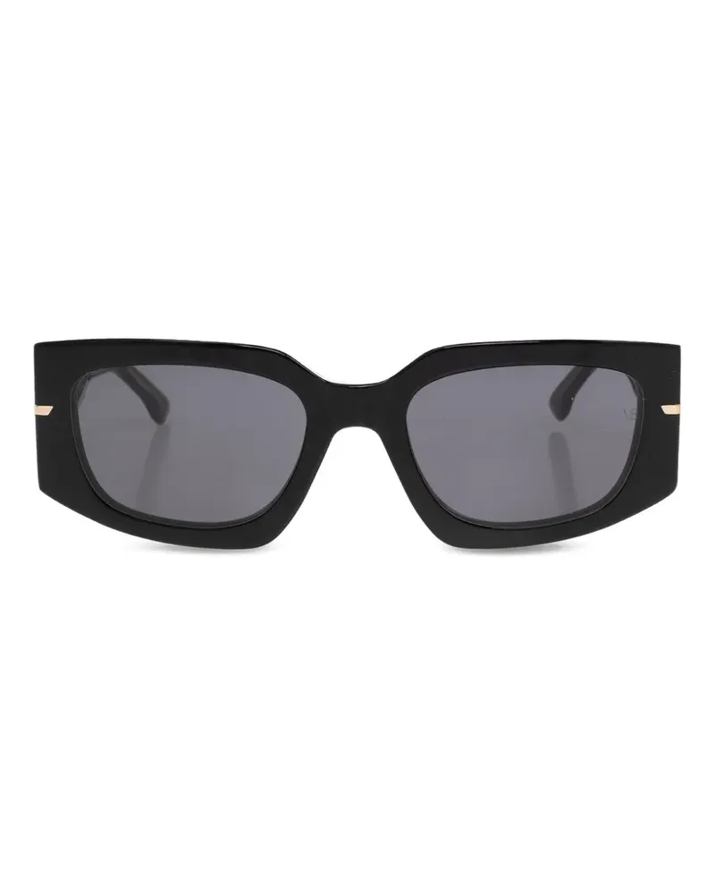 Victoria Beckham geometric-frame sunglasses - Schwarz Schwarz