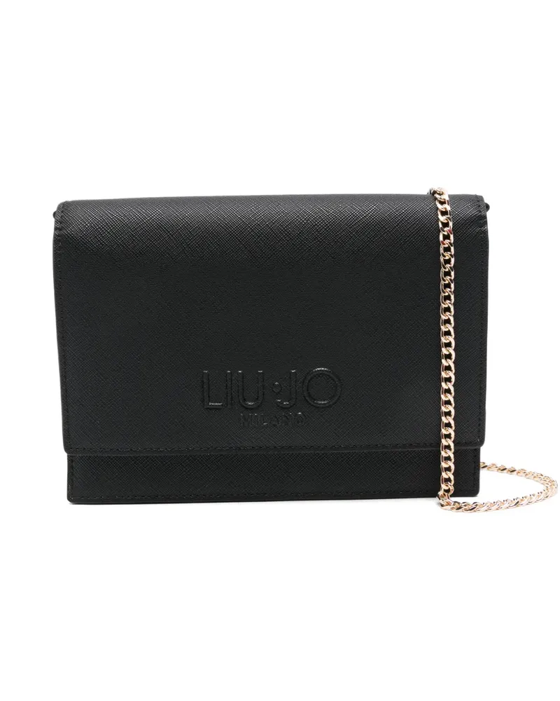 Liu Jo chain clutch bag - Schwarz Schwarz
