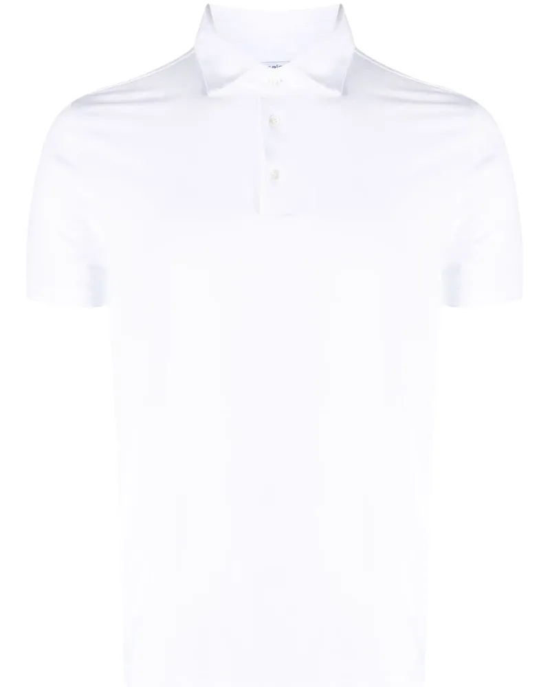 Malo Kurzärmeliges Poloshirt Weiß