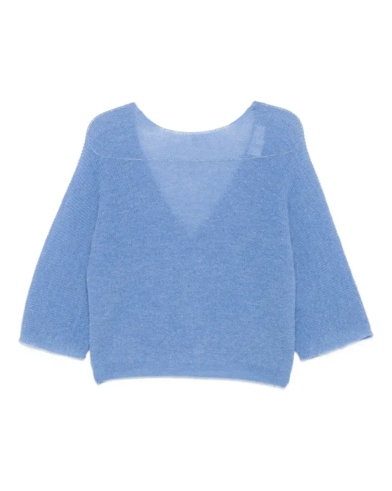ba&sh Isaac V-neck jumper - Blau Blau