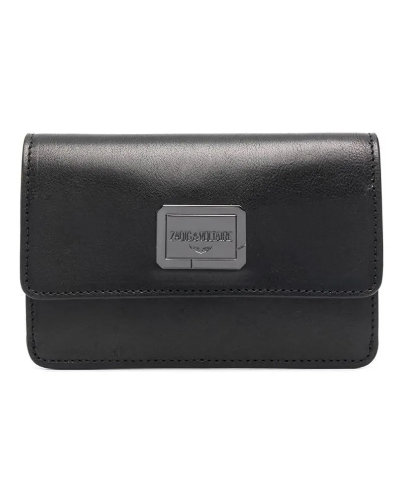 Zadig & Voltaire Le Cecilia Portemonnaie - Schwarz Schwarz