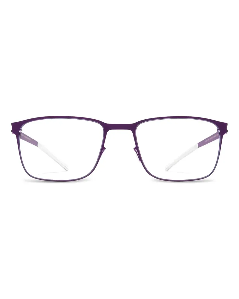 Mykita Henning Brille mit eckigem Gestell - Violett Violett